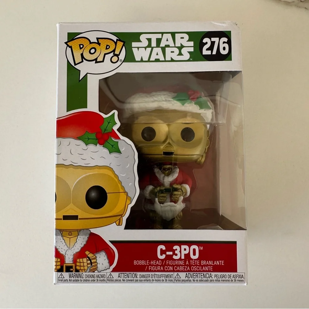 Funko Pop Star Wars C-3PO dressed as Santa #276, NWT - Picture 2 of 7